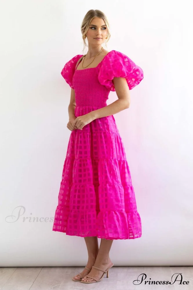 Gin Elegant Midi Dress - Image 3