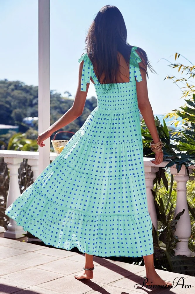Katie Smocked Stylish Maxi Dress - Image 13