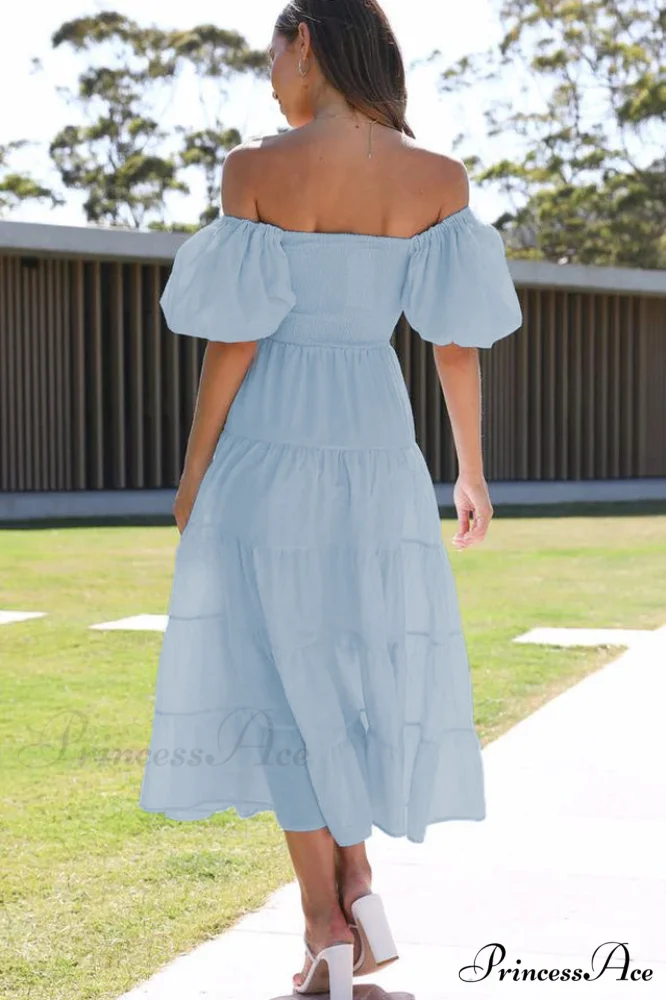 Anne Elegant Tiered Dress - Image 13