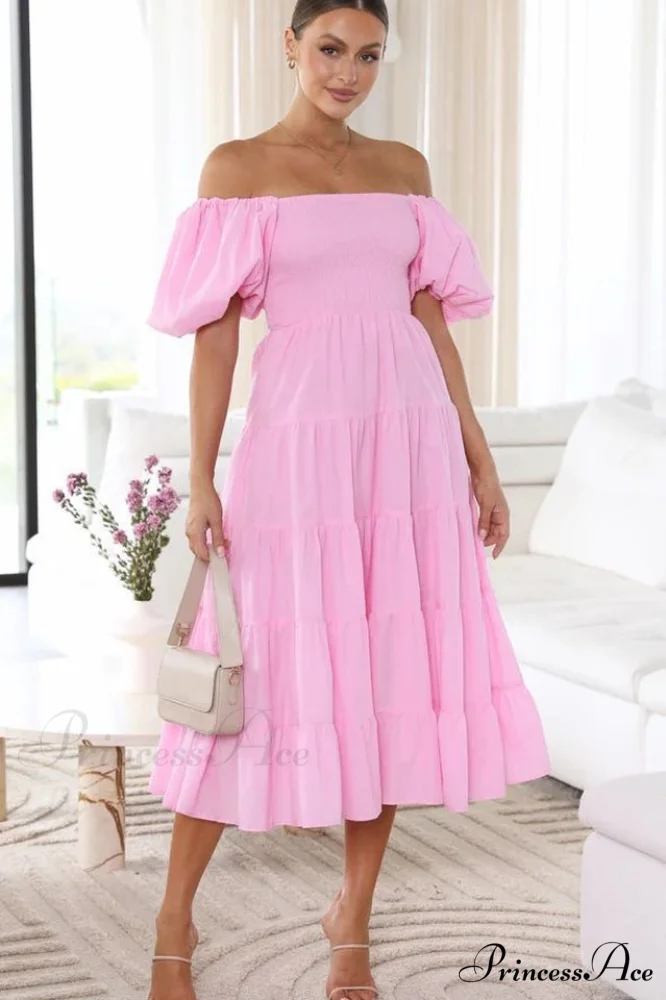 Anne Elegant Tiered Dress - Image 14