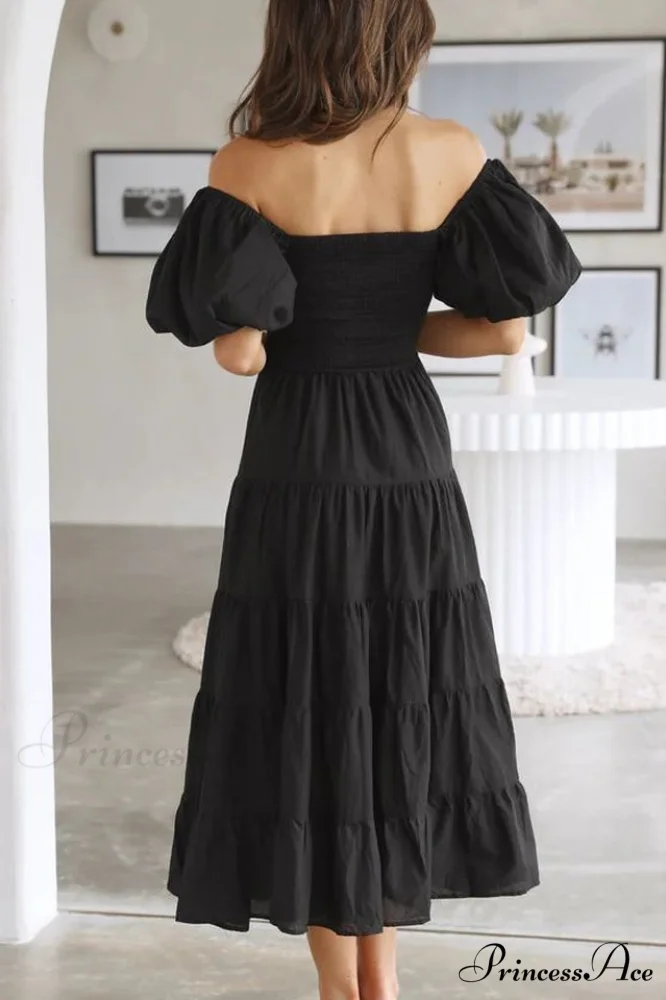 Anne Elegant Tiered Dress - Image 18