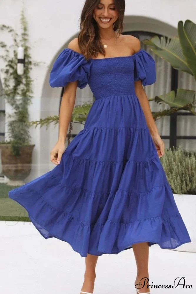 Anne Elegant Tiered Dress - Image 19