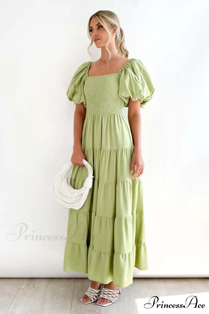 Anne Elegant Tiered Dress - Image 2