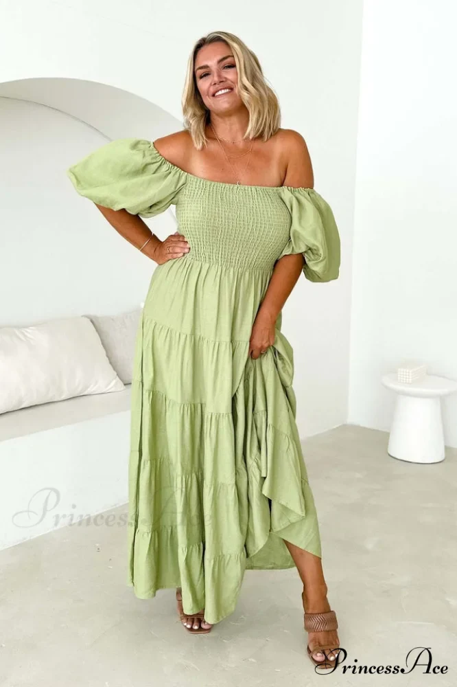 Anne Elegant Tiered Dress - Image 5