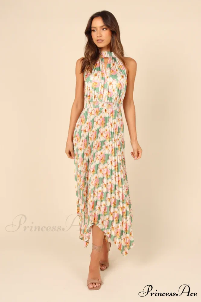 Dominique Elegant Midi Dress - Image 2
