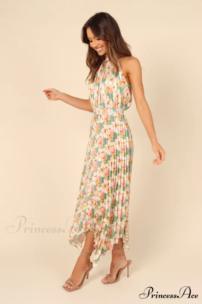 Dominique Elegant Midi Dress - Image 4