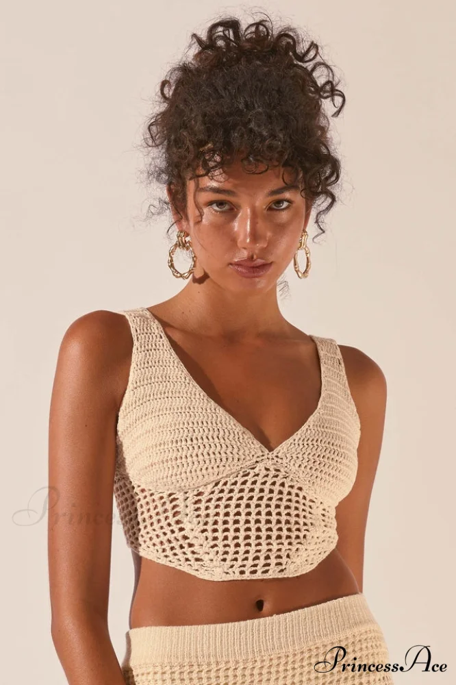 Crochet Midi Top Charming + Skirt Set - Image 5