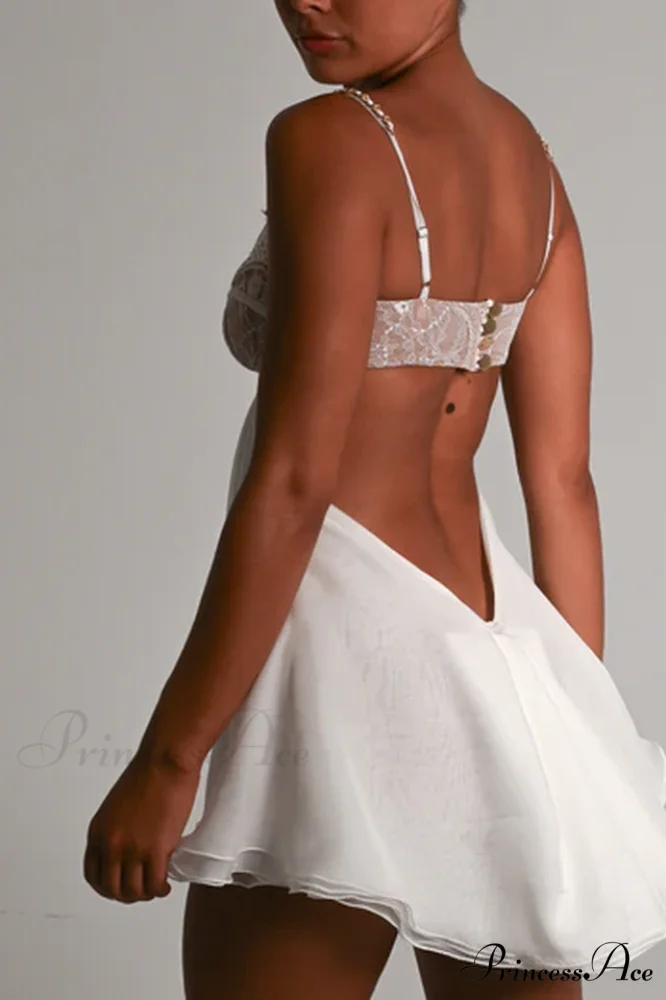 Frenchie Elegant Mini Dress - Image 5