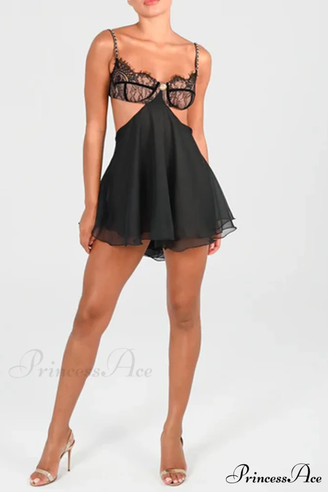 Frenchie Elegant Mini Dress - Image 7