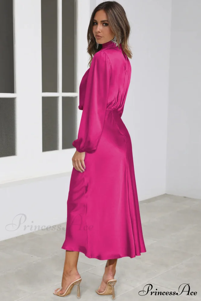 From The Source Charming High Neck Bridal Dress - Image 16
