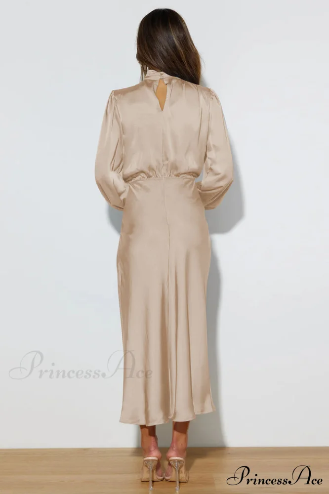 From The Source Charming High Neck Bridal Dress - Image 19