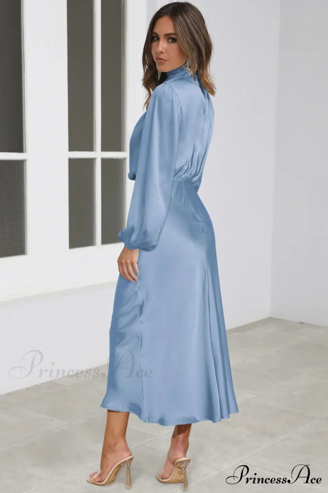 From The Source Charming High Neck Bridal Dress - Image 23