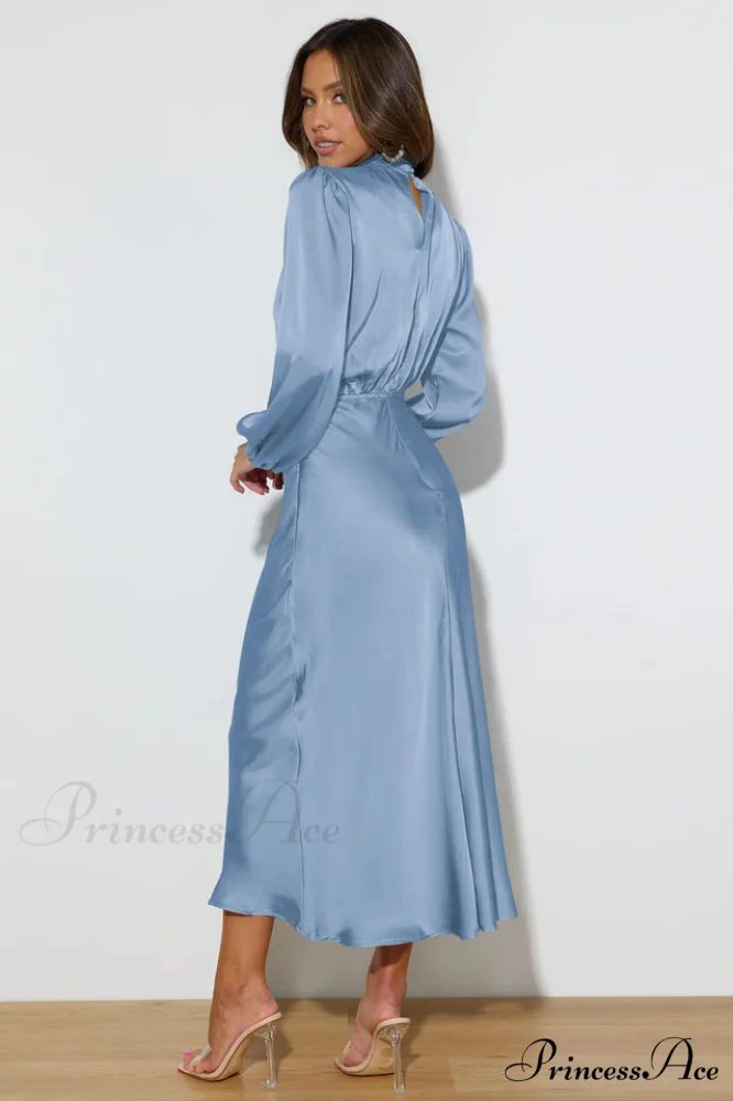 From The Source Charming High Neck Bridal Dress - Image 25