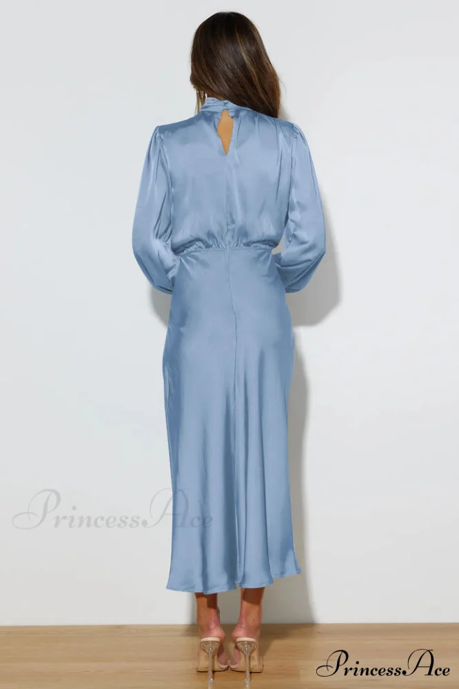 From The Source Charming High Neck Bridal Dress - Image 26