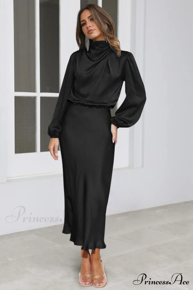 From The Source Charming High Neck Bridal Dress - Image 27