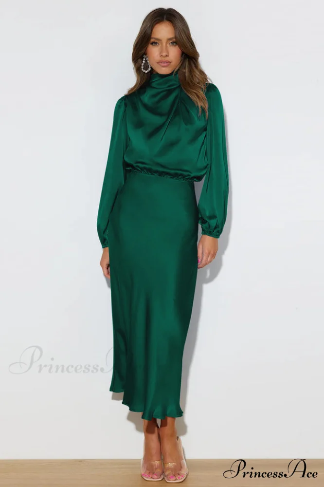 From The Source Charming High Neck Bridal Dress - Image 4