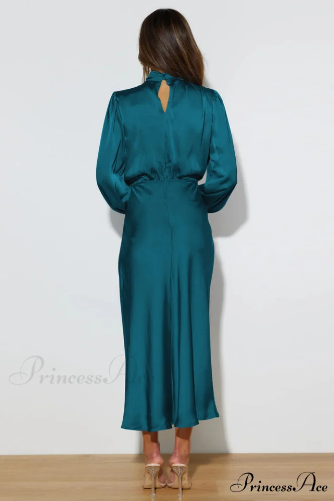 From The Source Charming High Neck Bridal Dress - Image 8