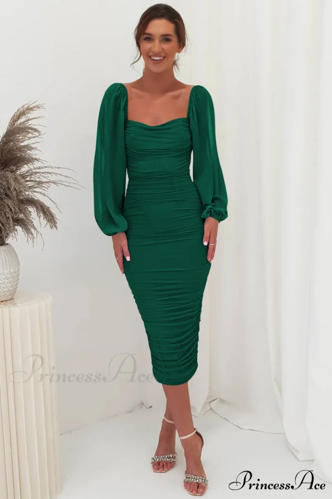 Brooklyn Love Stylish Midi Dress - Image 9
