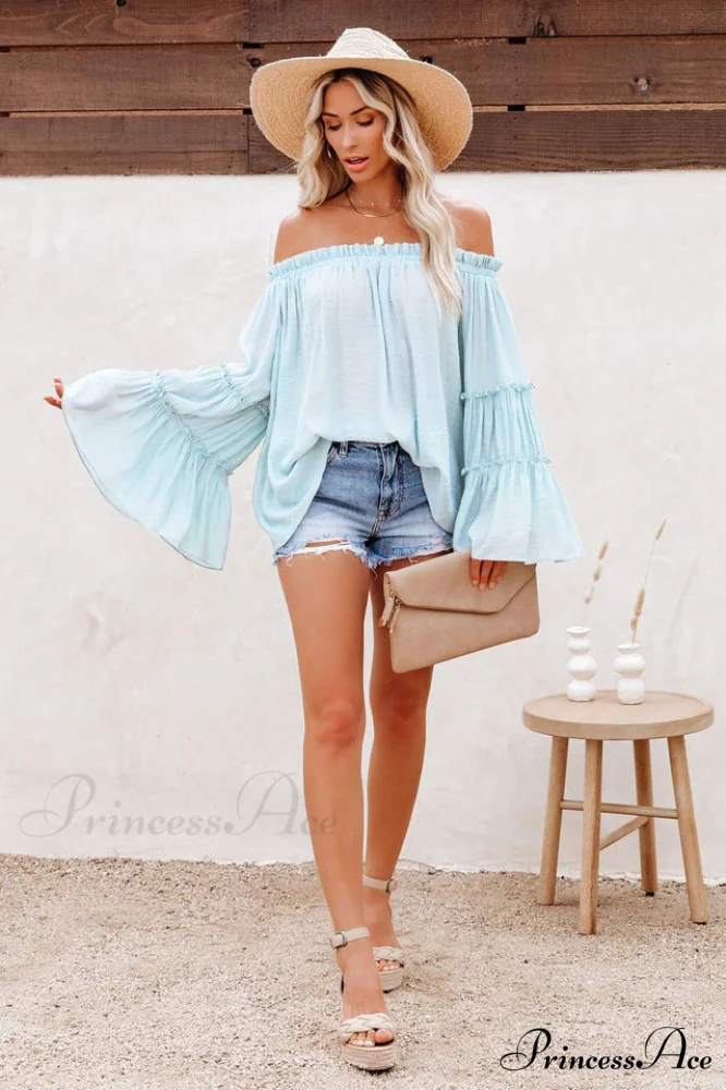 Bamboo Flare Stylish Sleeve T-shirt - Image 11
