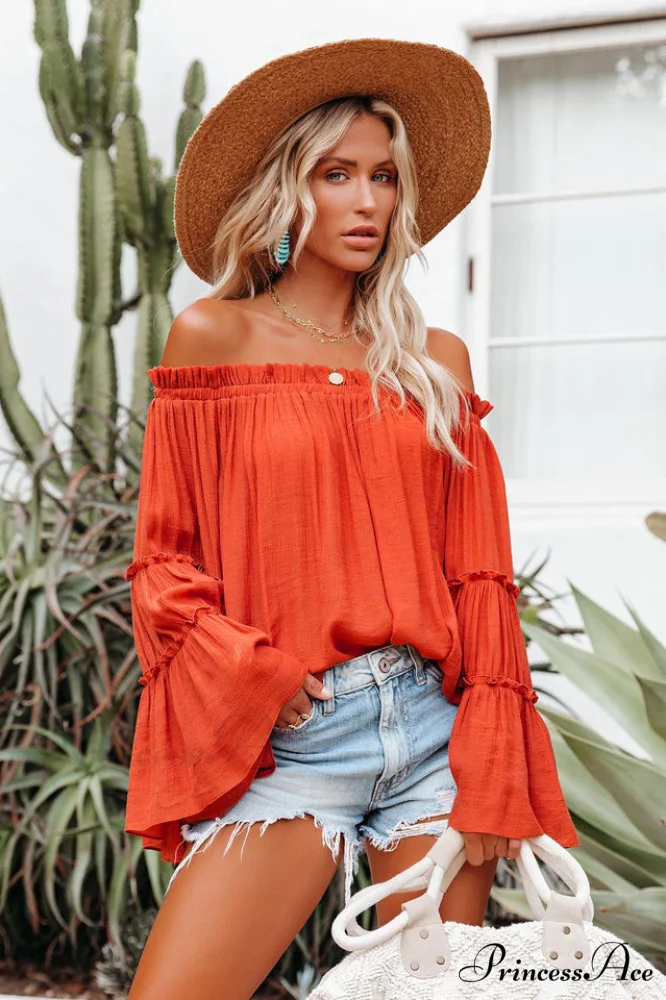 Bamboo Flare Stylish Sleeve T-shirt - Image 19