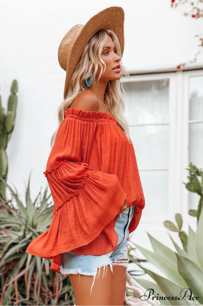 Bamboo Flare Stylish Sleeve T-shirt - Image 21