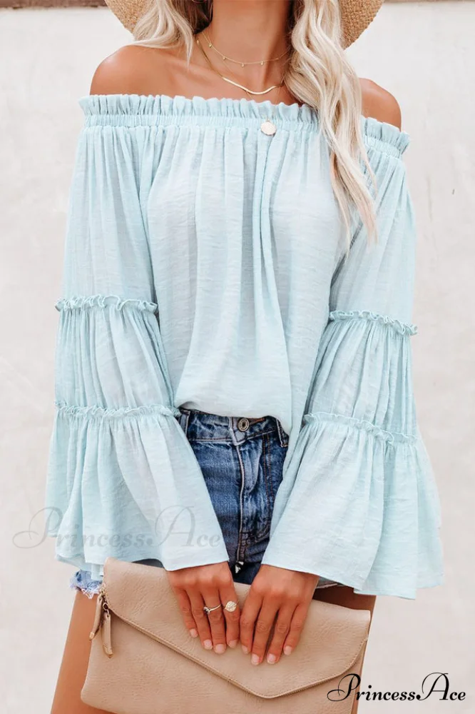 Bamboo Flare Stylish Sleeve T-shirt - Image 9