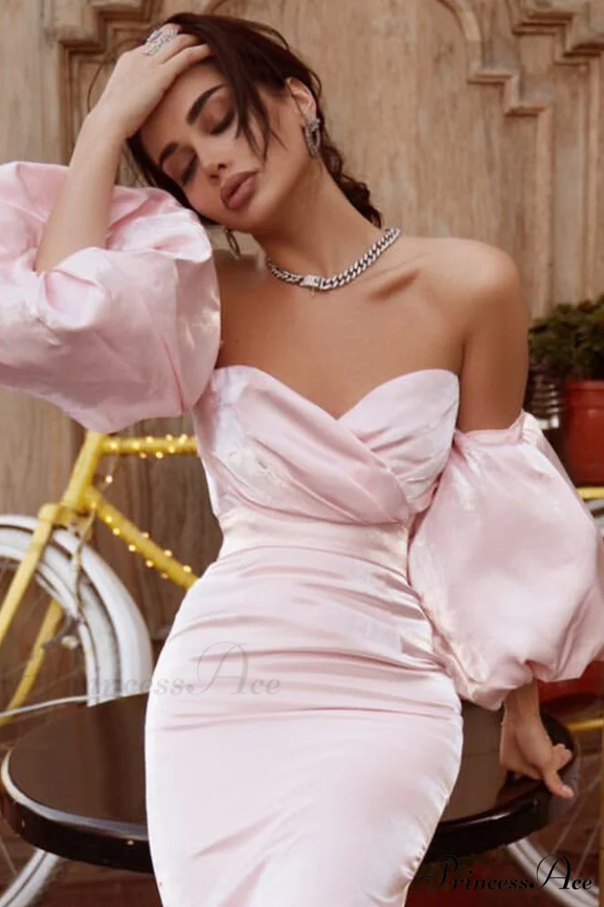 Alexandrine Puff Stylish Sleeve Mini Dress - Image 10