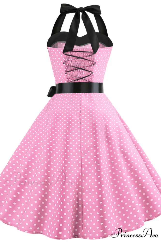 Barbie Movie Margot Charming Pink Plaid Check Dress - Image 3