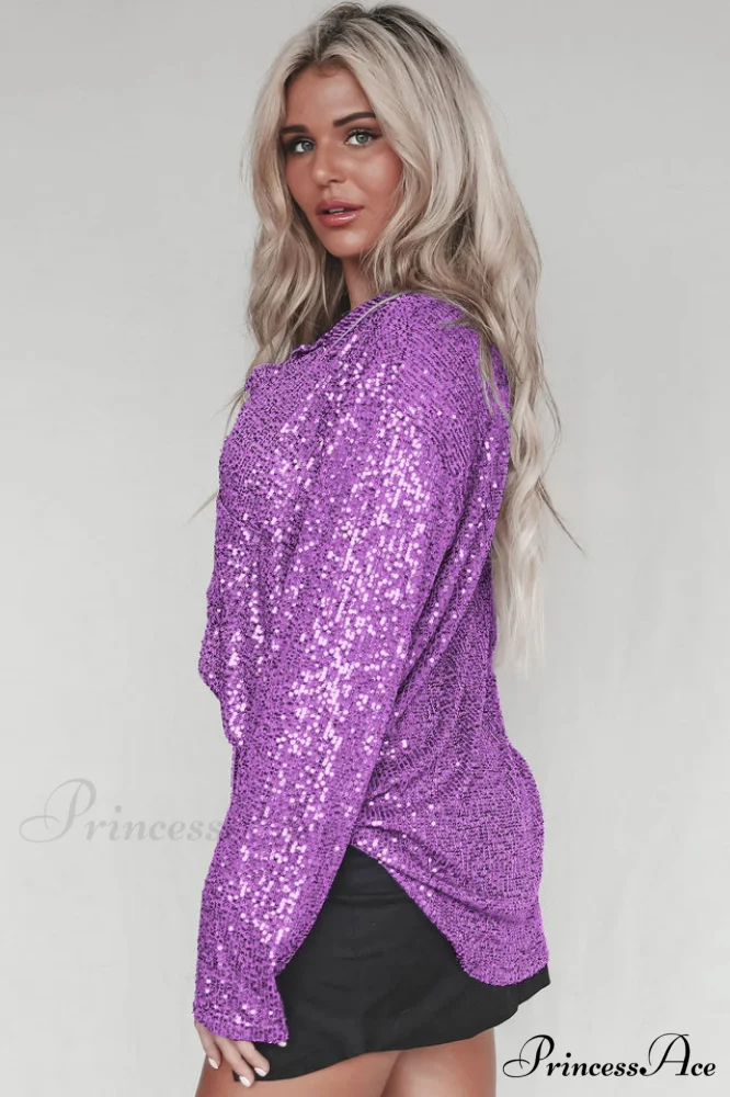 Attention Seeker Stylish Sequin Top - Image 12