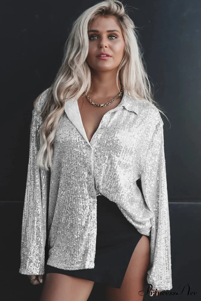 Attention Seeker Stylish Sequin Top - Image 21
