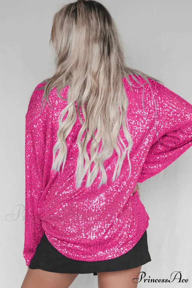 Attention Seeker Stylish Sequin Top - Image 7
