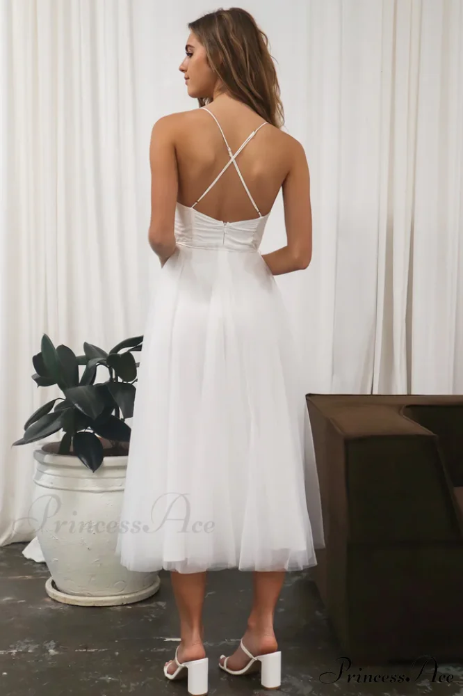 Cindy Tulle Stylish Midi Dress - Image 17