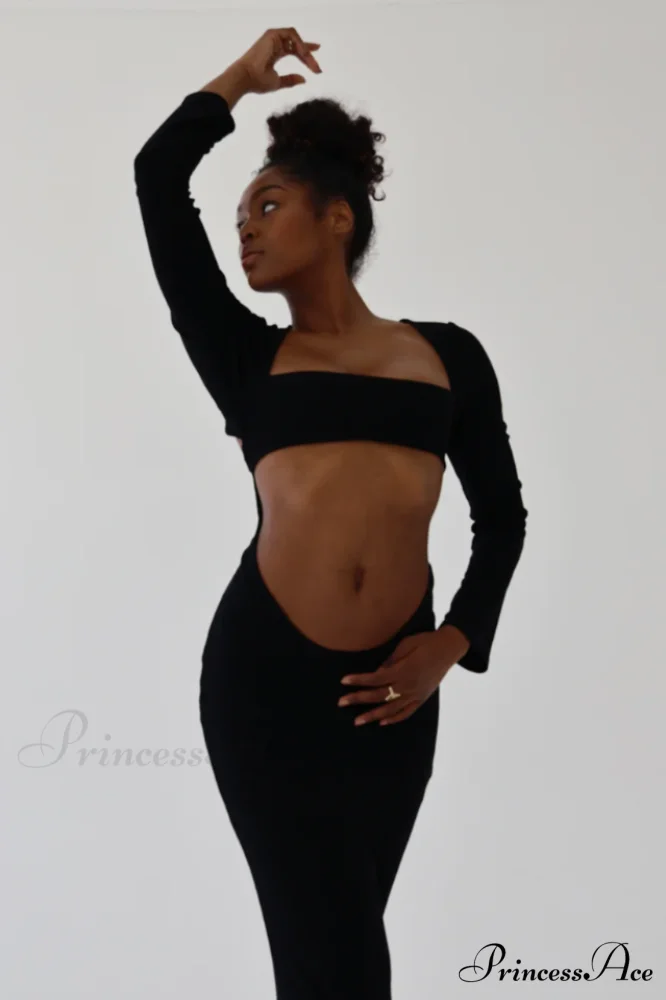 Black Grande Stylish Finale Gown - Image 7