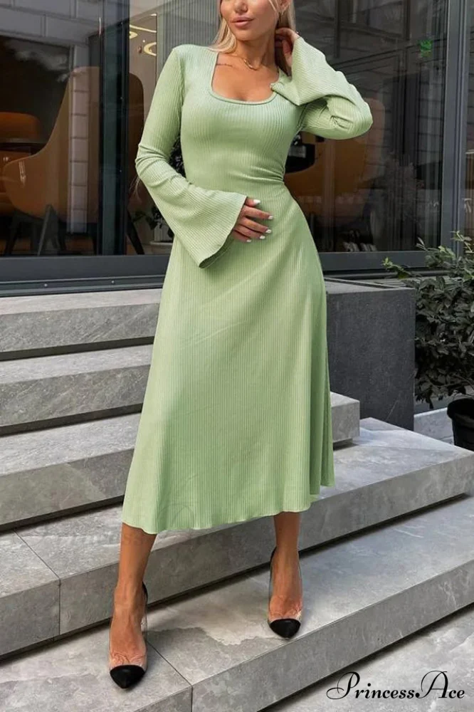 Jaye Long Stylish Sleeve Maxi Dress - Image 11