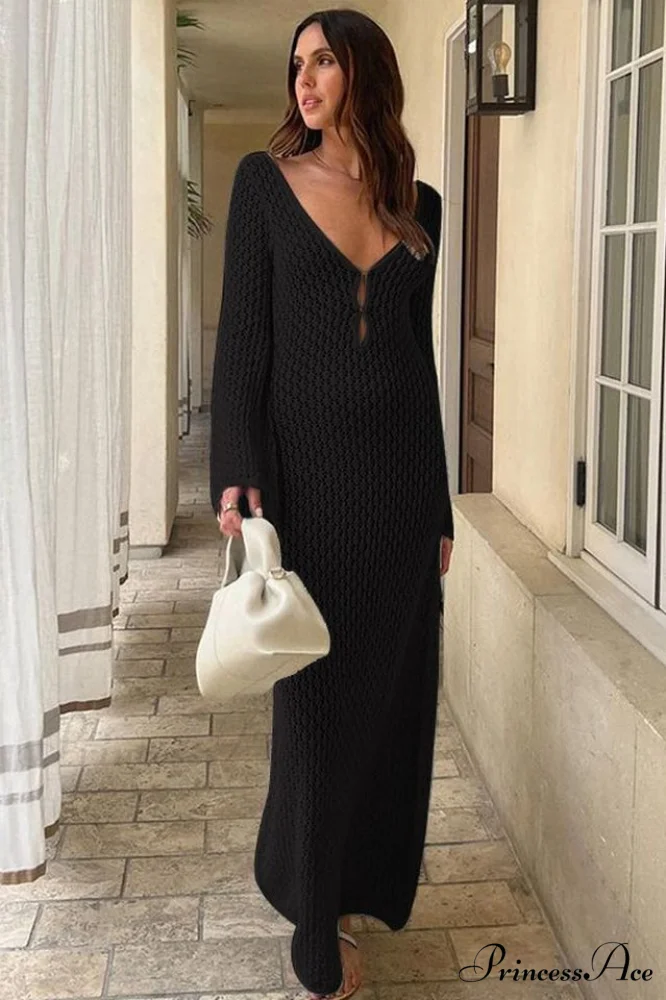 Caprice Elegant Maxi Dress - Image 12