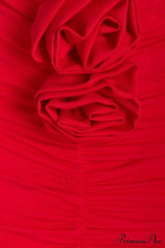Genevieve Rose Stylish Ruched Dress - Image 13