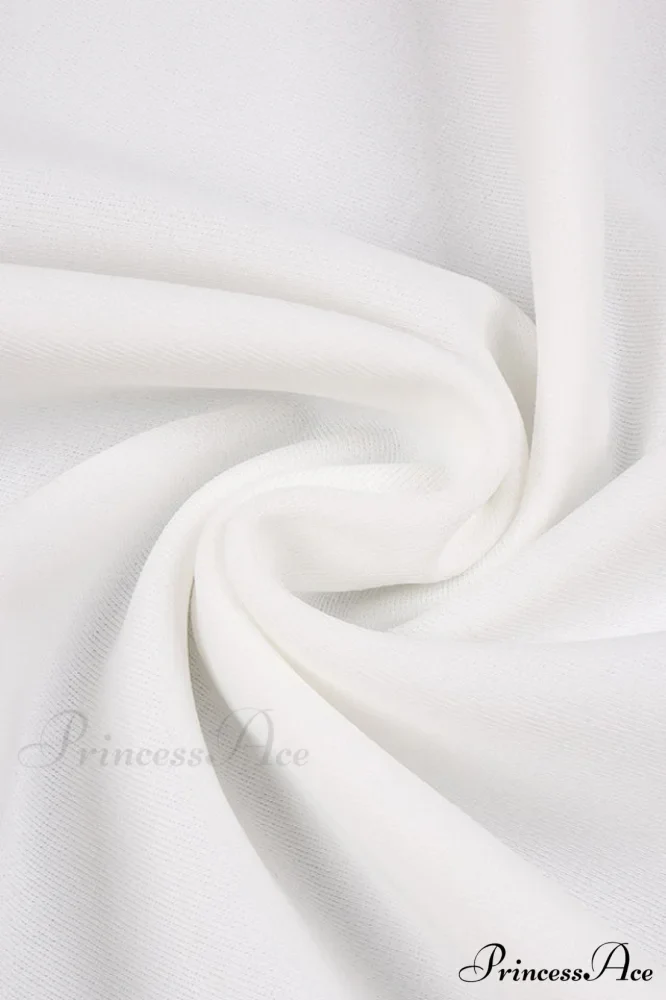 Draped Ring Detailed Charming Deep V Neck Dress - Image 29