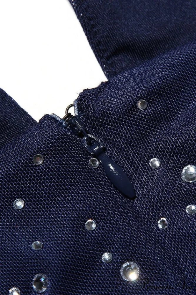 Jovanna Embellished Stylish Midi Dress - Image 11