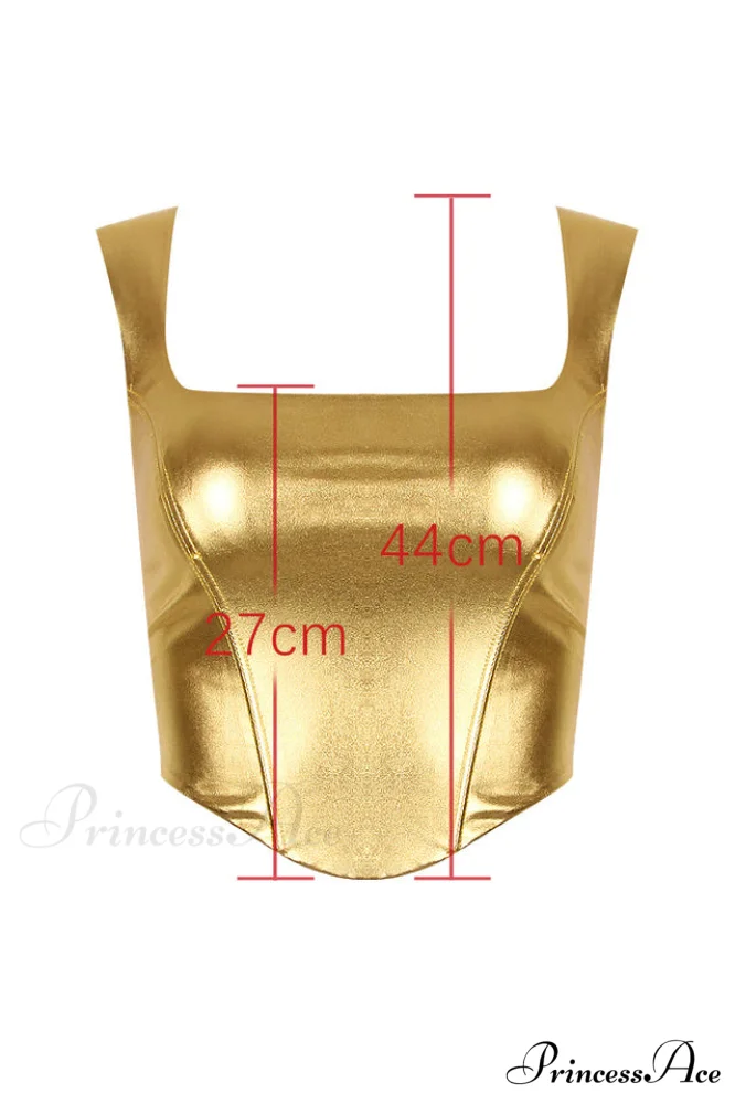Karia Elegant Gold Corset - Image 5