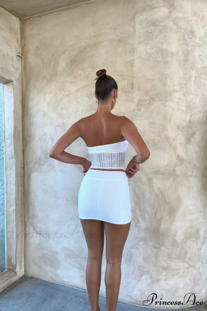 Grace Mini Stylish Skirt Set - Image 4