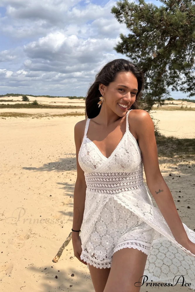 Ariya Lace Stylish Up Playsuit - Image 6