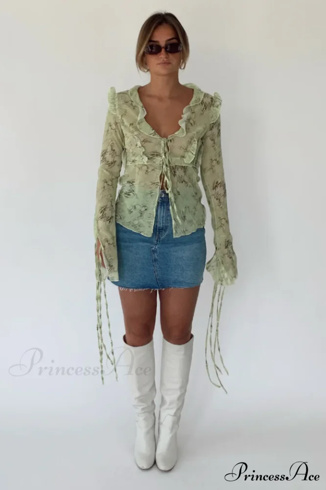 Cobra Blouse Stylish + Skirt Set - Image 14