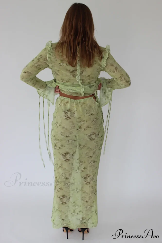 Cobra Blouse Stylish + Skirt Set - Image 16