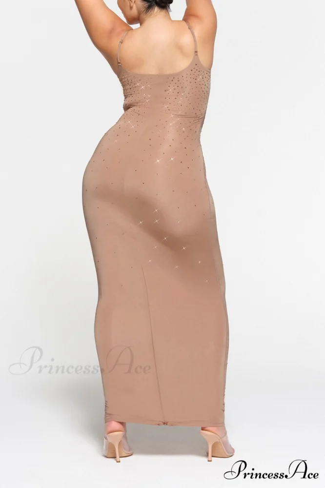 Jelly Sheer Stylish Cami Long Dress - Image 6