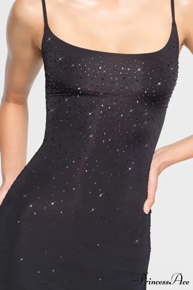 Jelly Sheer Stylish Cami Long Dress - Image 8