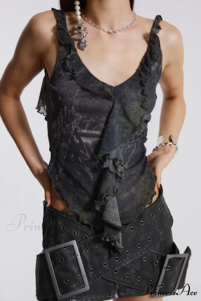 Denim Assassin Stylish Micro Mini Skirt - Image 10