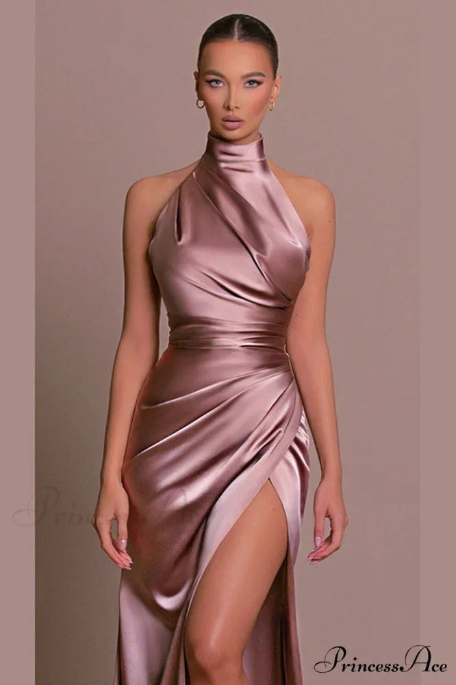 Anna Backless High Charming Spilt Maxi Dress - Image 3