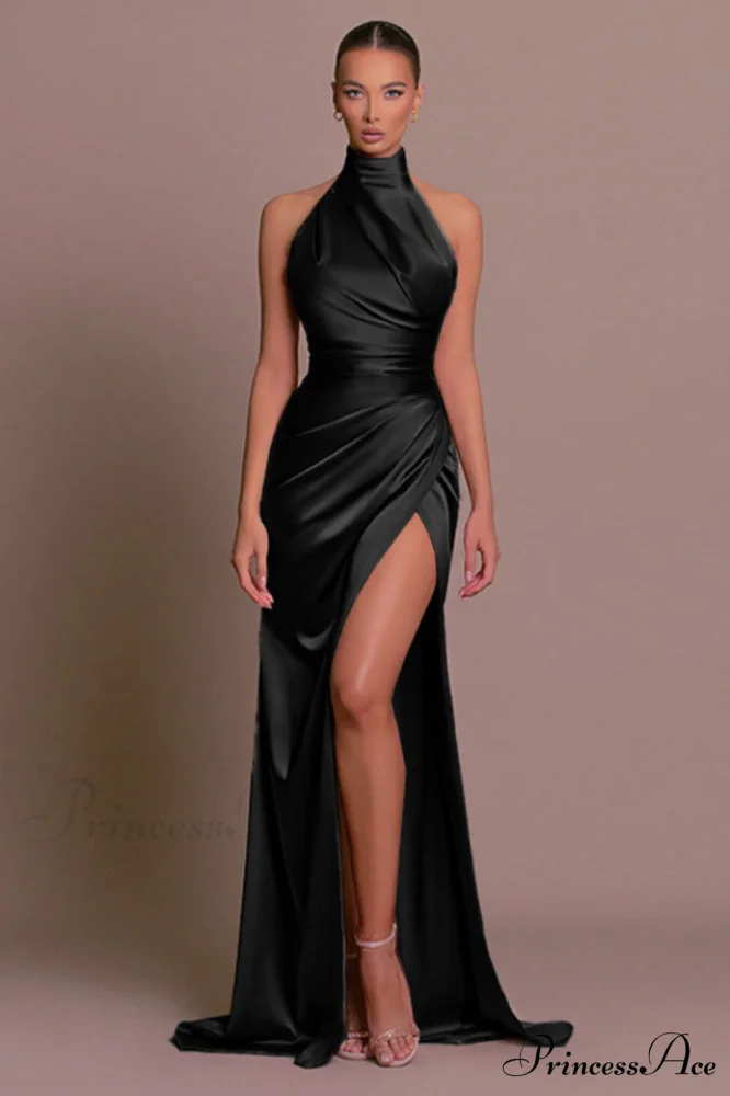 Anna Backless High Charming Spilt Maxi Dress - Image 5