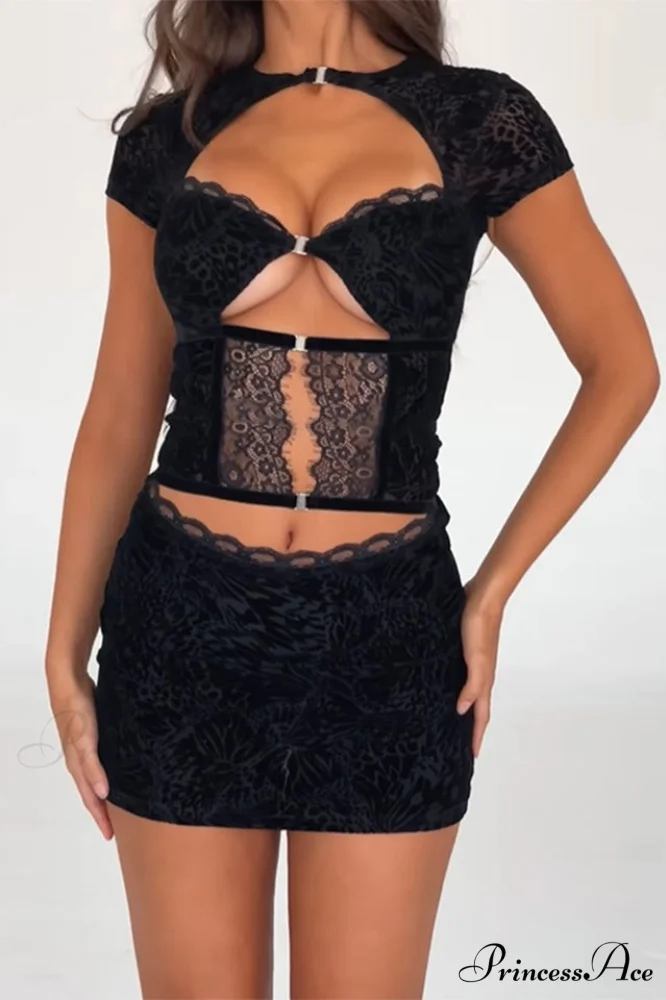 Cora Elegant Mini Dress - Image 4