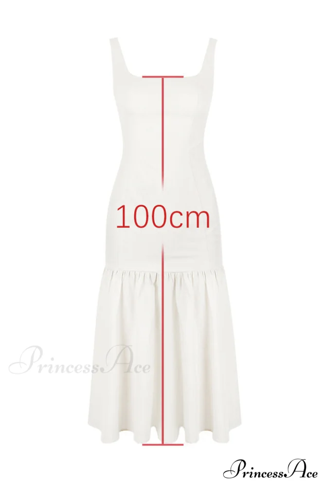 Amore Dropped Stylish Waist Midi Dress - Image 11